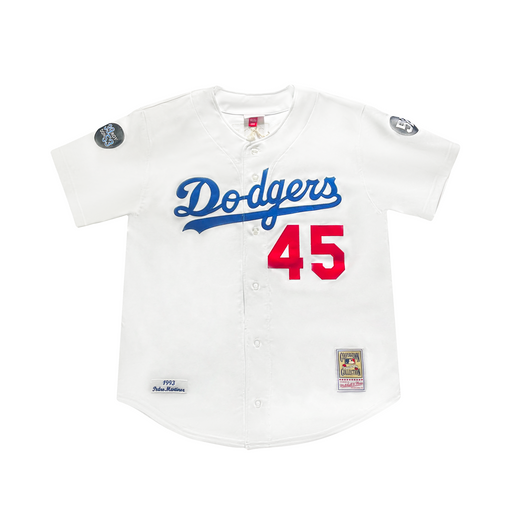 Men's Mitchell & Ness Pedro Martinez Blue Montreal Expos Cooperstown  Collection Mesh Batting Practice Button-Up Jersey 