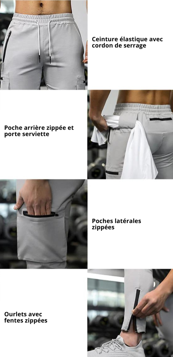 Pantalon Jogger à 5 Poches