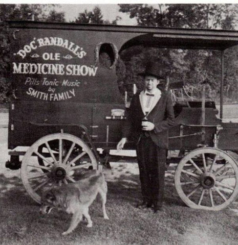 Old Medicine Show Wagon