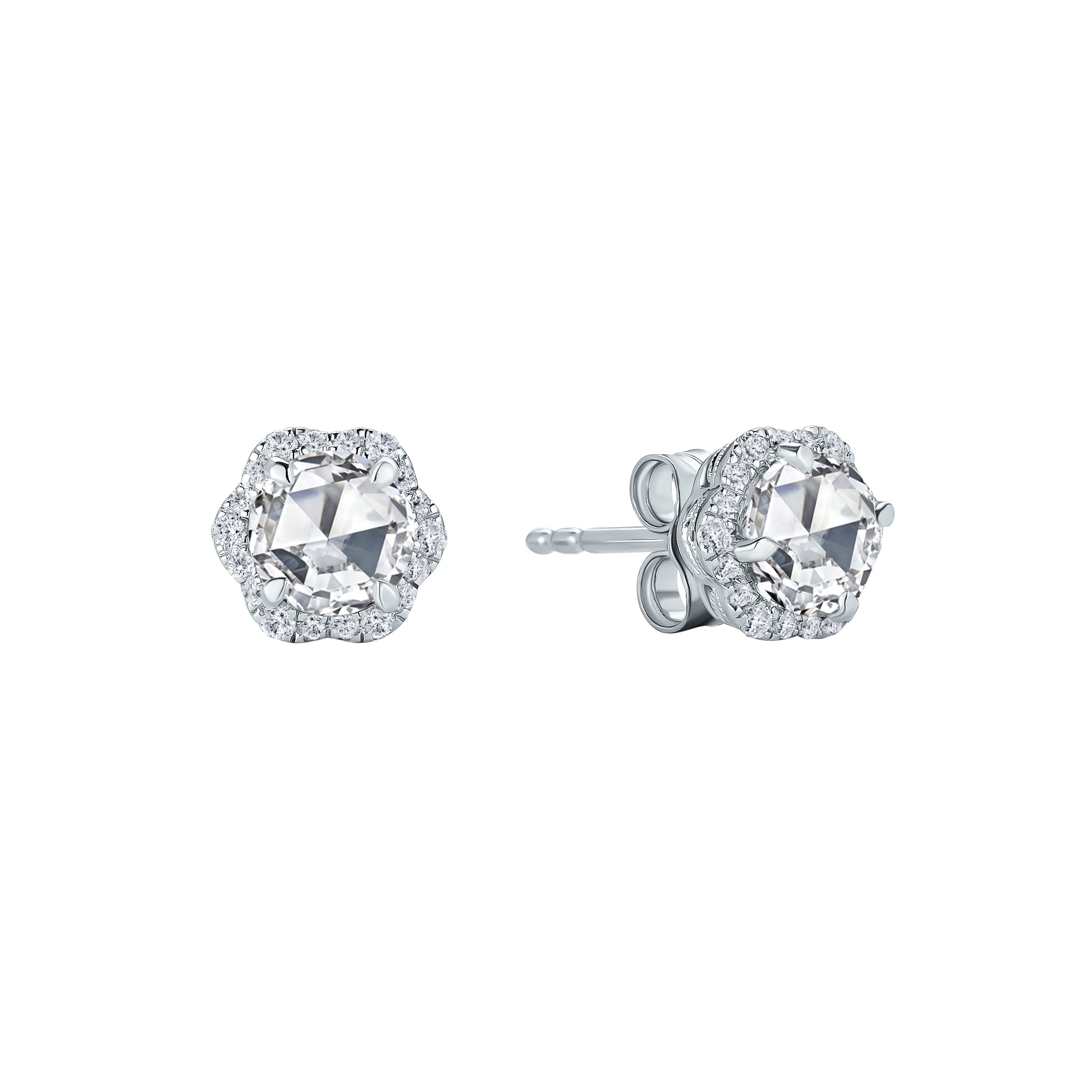 Classic Diamond Bow Earring Studs – Kirk Kara