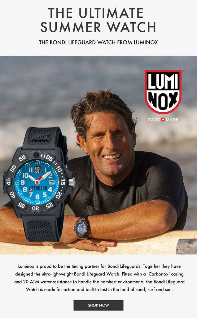 Shop Luminox Bondi Lifeguard Watch