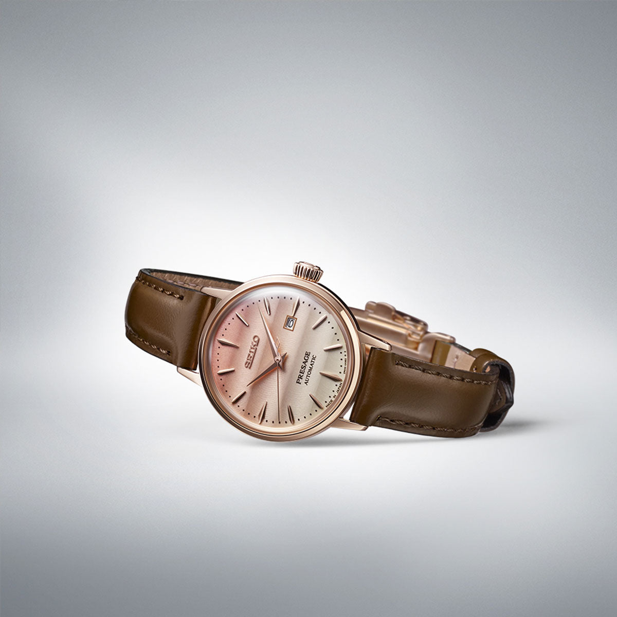 Seiko Presage Cocktail Time Star Bar Limited Edition Pinky Twilight Watch $900