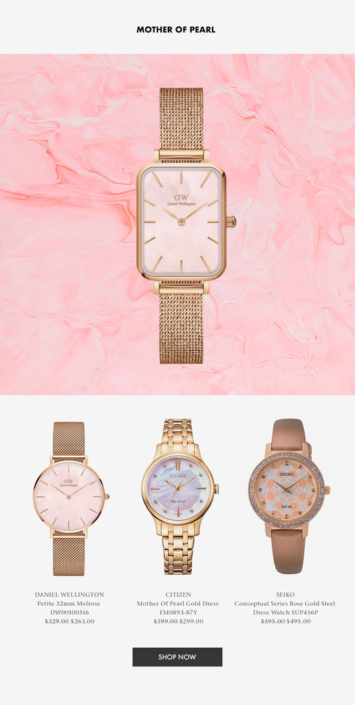 Shop Mother Of Pearl Dial Watches