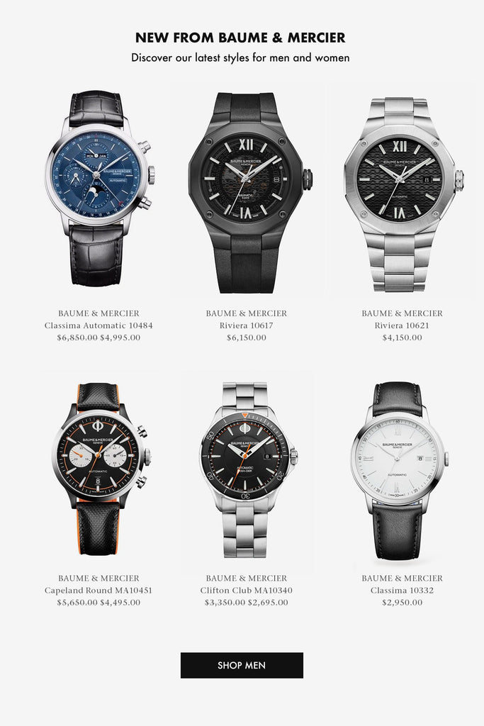 Baume & Mercier - Shop Men's Watches