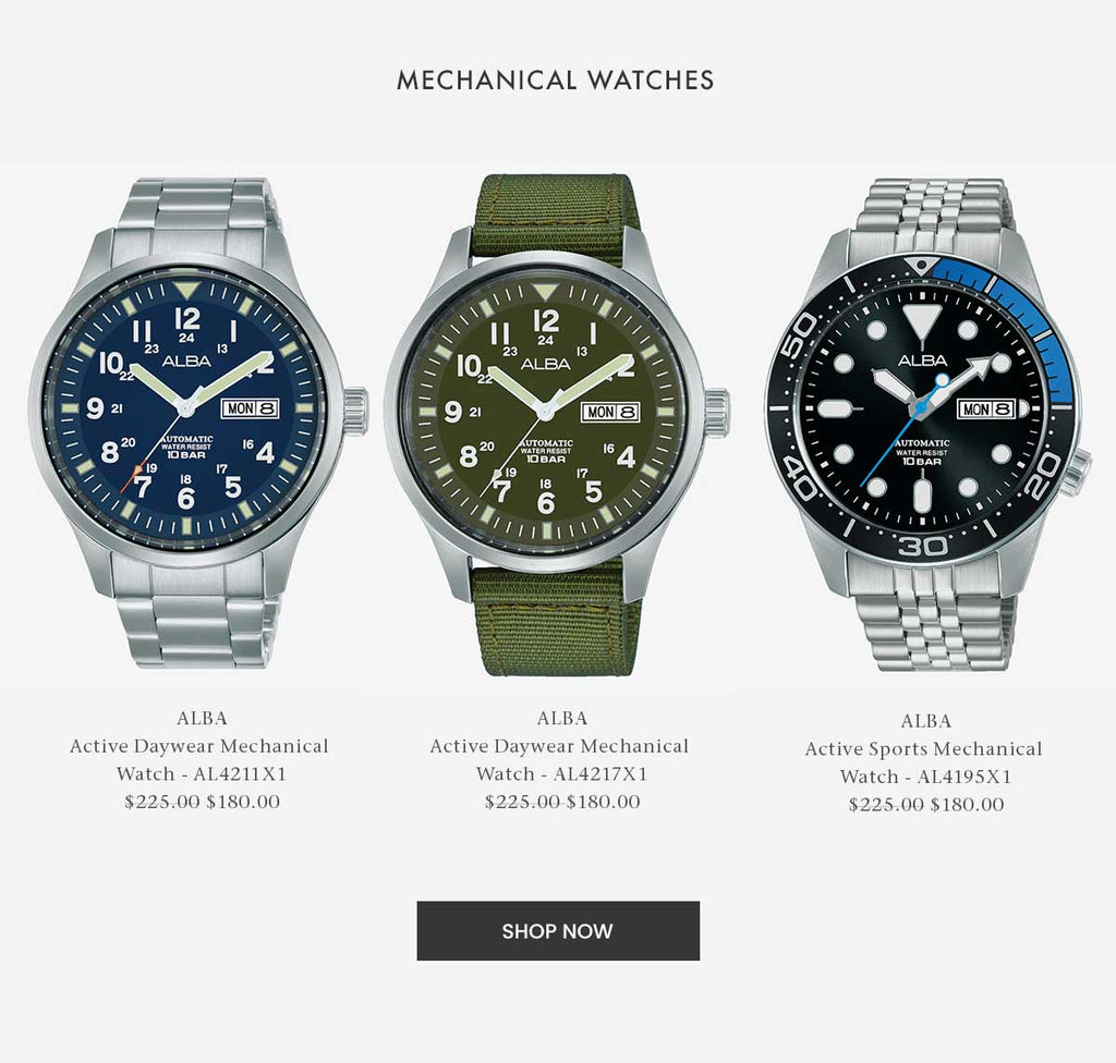 Shop Mechanical Watches 