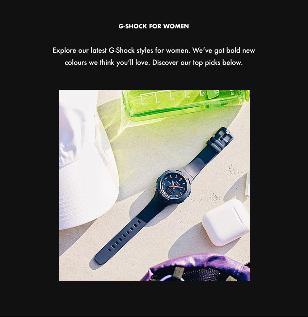 Shop New Women's G-Shock Watches