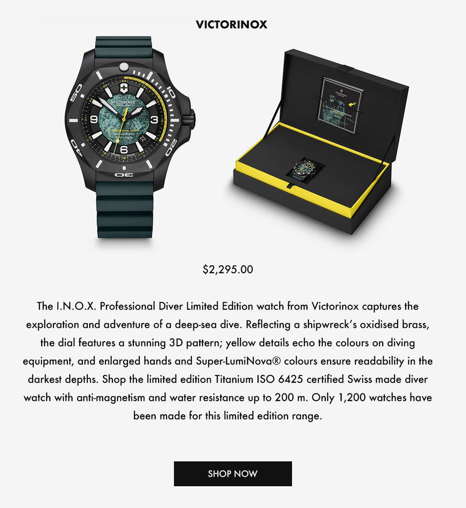 Shop I.N.O.X. Professional Diver Limited Edition watch from Victorinox