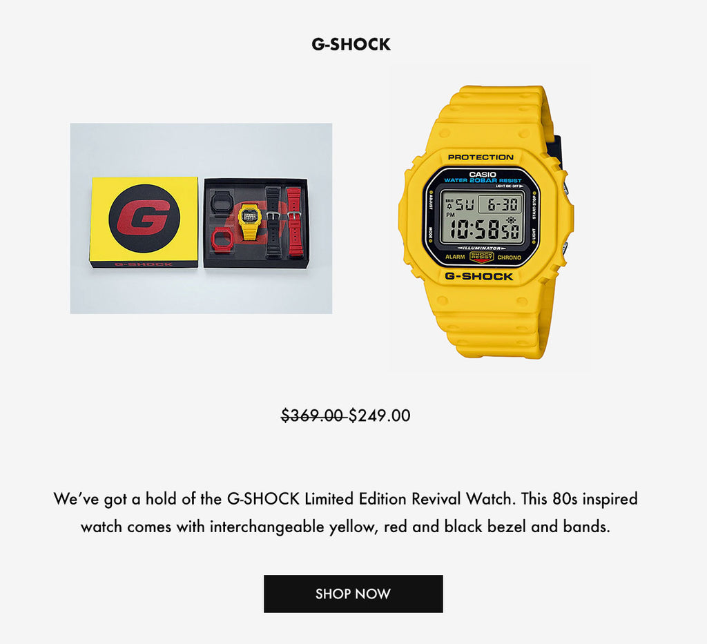 Shop G-SHOCK Revival Limited Edition