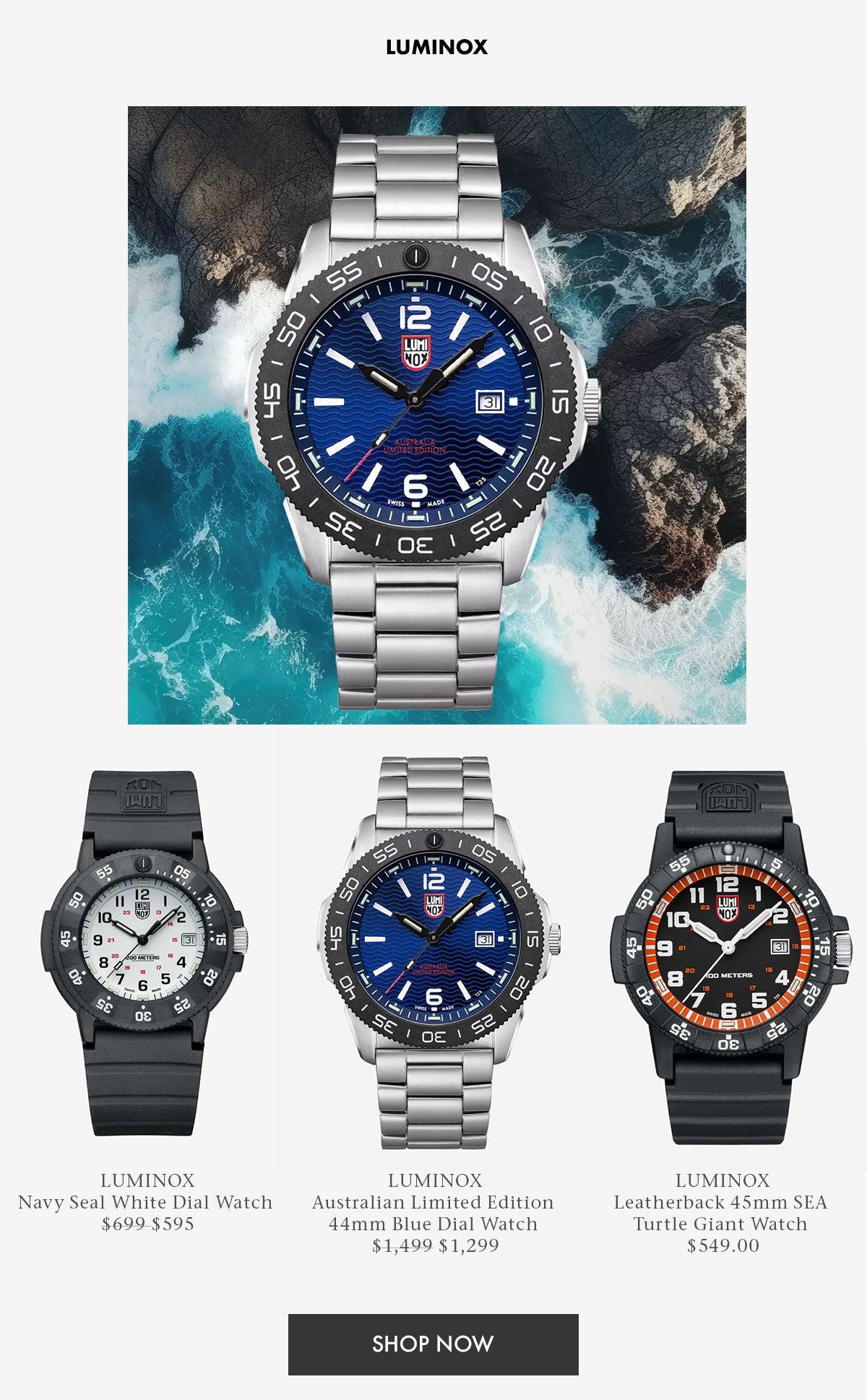 Shop New From Luminox Watches