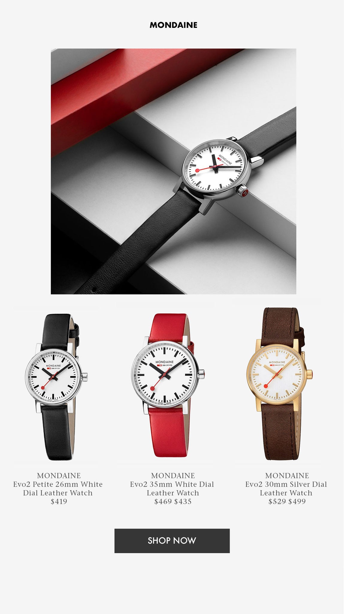 Shop New from Mondaine Watches