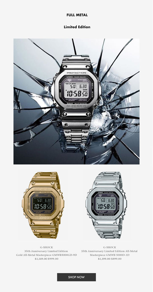 Shop new Metal watches from G-Shock