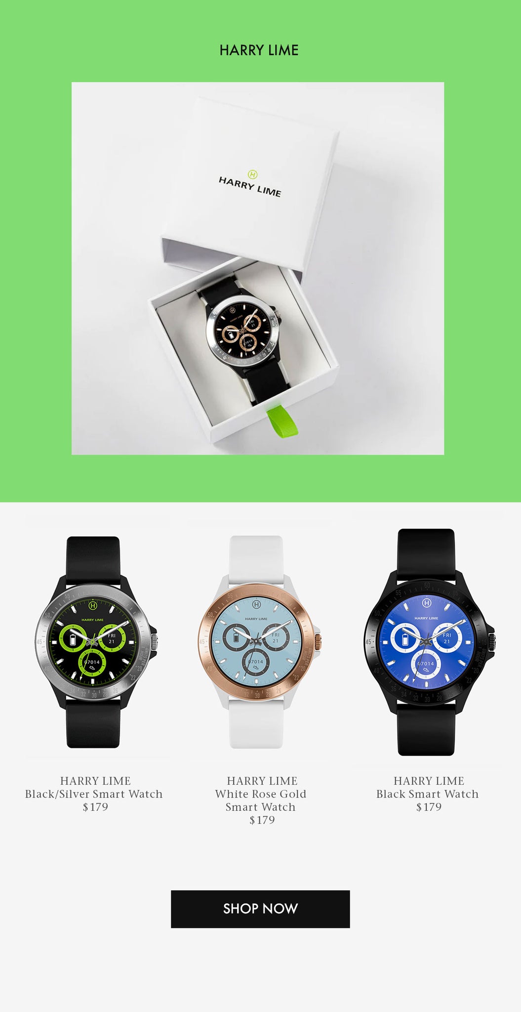 Shop Harry Lime Smart Watches