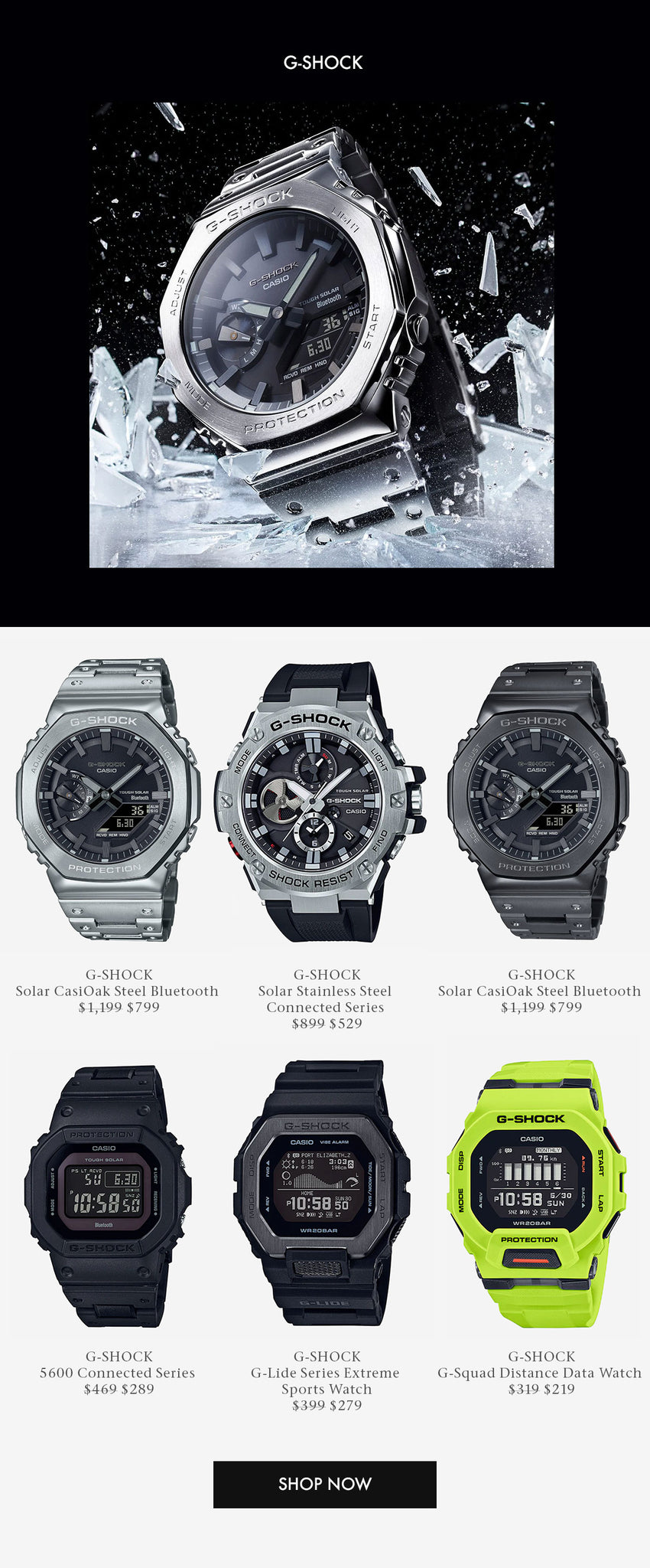 Shop G-Shock Smart Watches