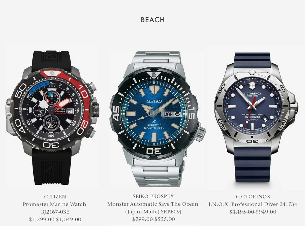 Beach Escape - Shop Men's Watches