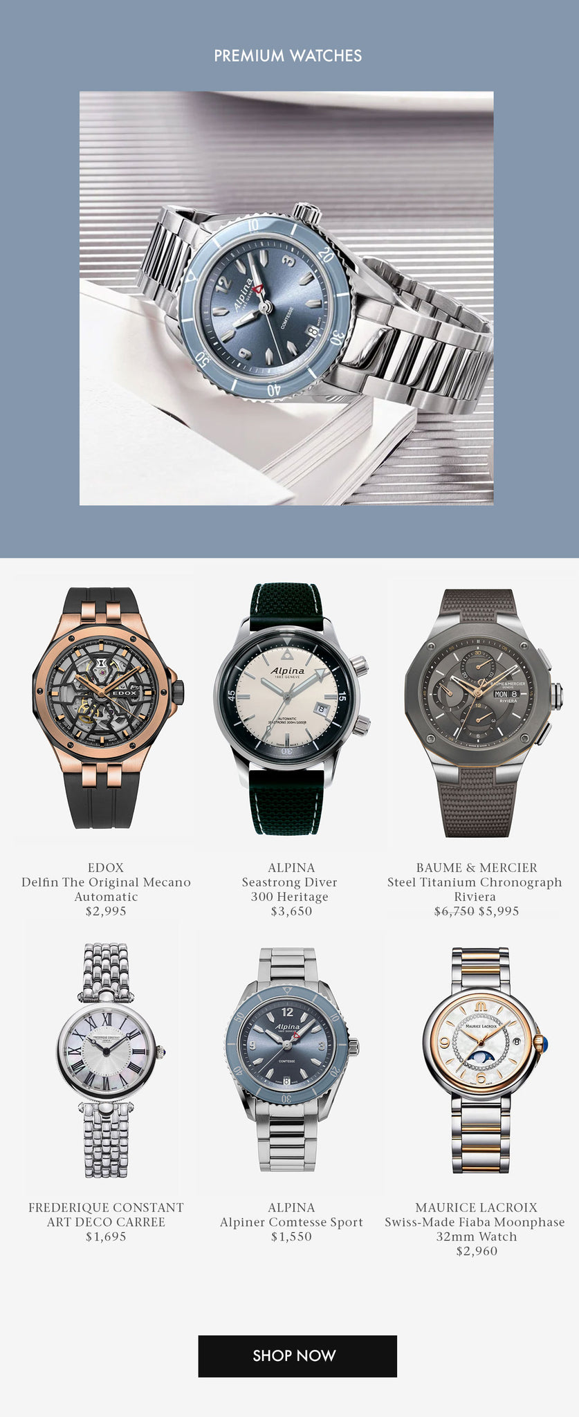 Shop Luxury and Premium Watches