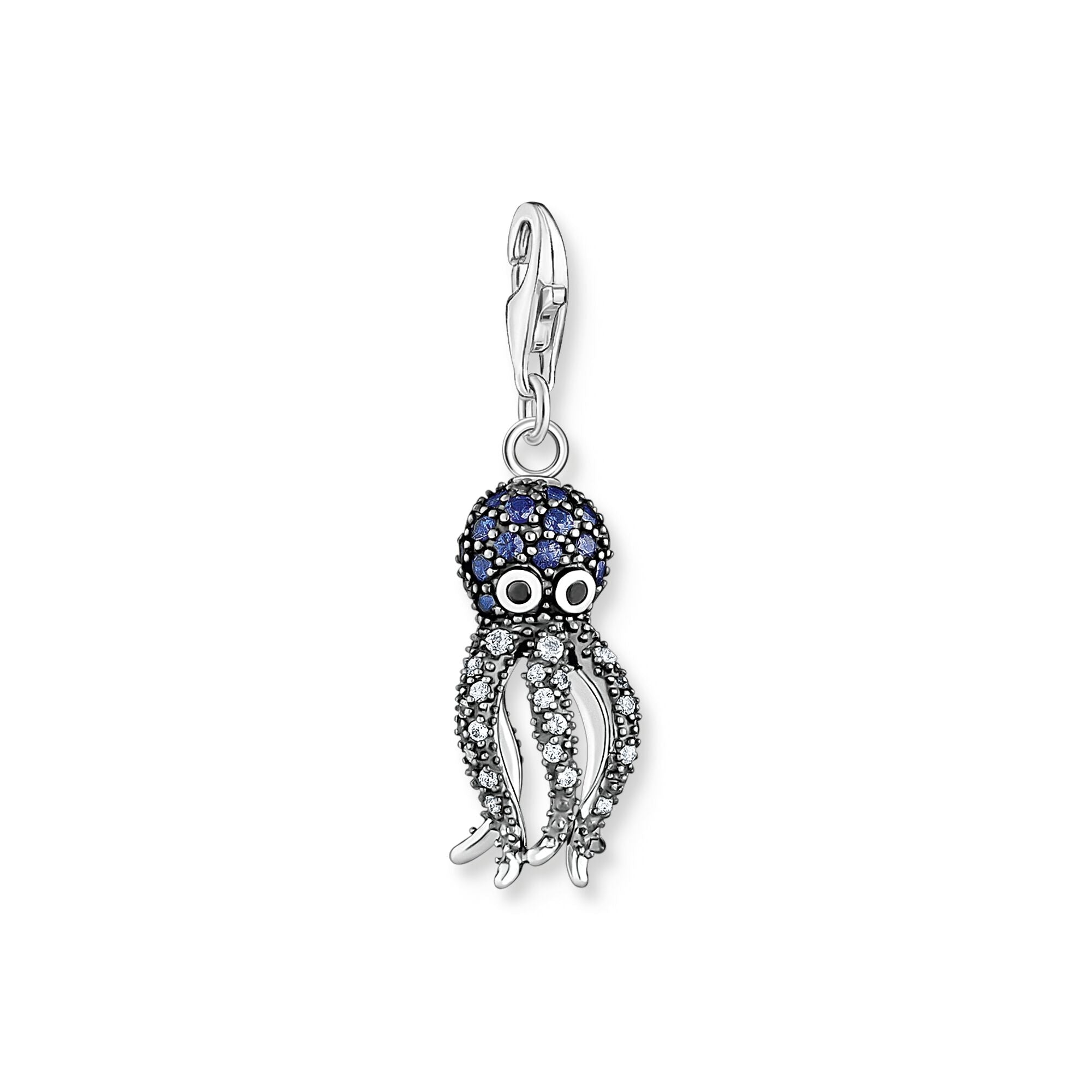 Thomas Sabo Charm pendant octopus with blue stones – Watch Direct Australia