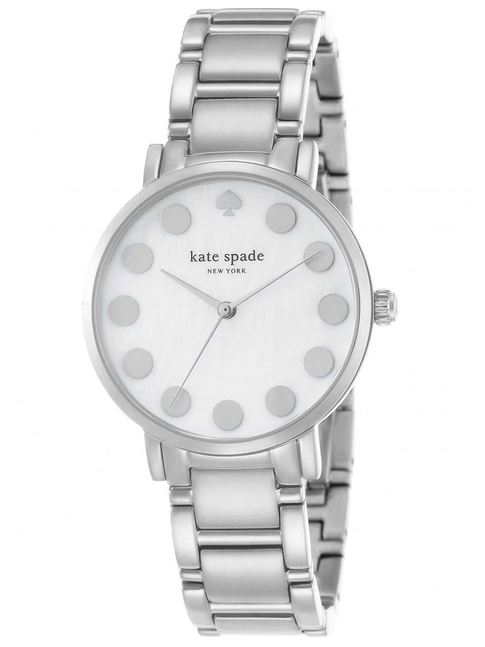 Kate Spade New York Gramercy Dot Silver Stainless Steel Womens Watch – Watch  Direct Australia