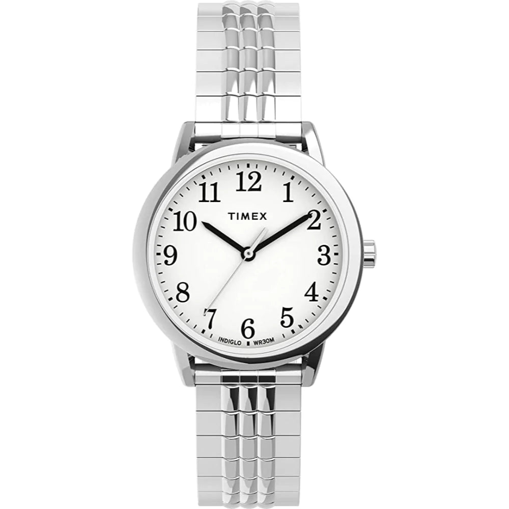 Timex Easy Reader Expansion Stainless Steel Band Watch TW2U08600 – Watch  Direct Australia