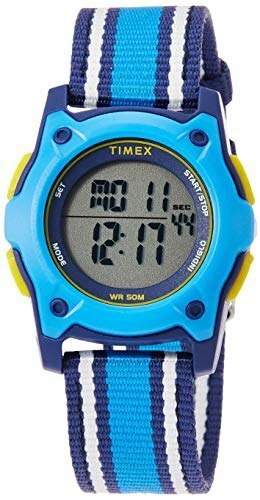Timex Youth Kid'S Digital 35Mm Double Layer Fabric Strap |Blue| Watch –  Watch Direct Australia