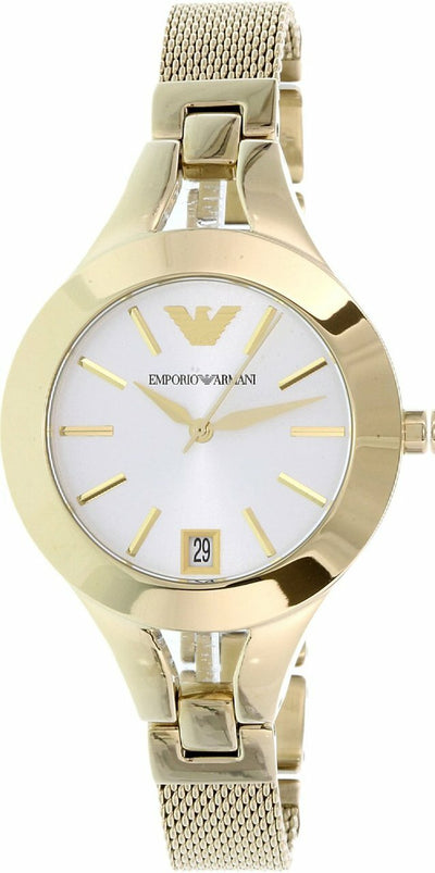 Armani Emporio Armani Gold-Tone Classic Ladies Watch Ar7399 – Watch Direct  Australia