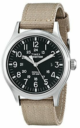 Timex Mens Beige Nylon Expedition Scout 40 Watch – Watch Direct Australia