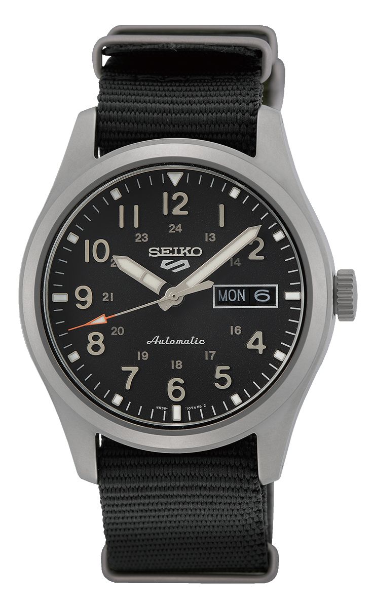 Seiko Military Black Dial Automatic Watch SRPG37K – Watch Direct Australia