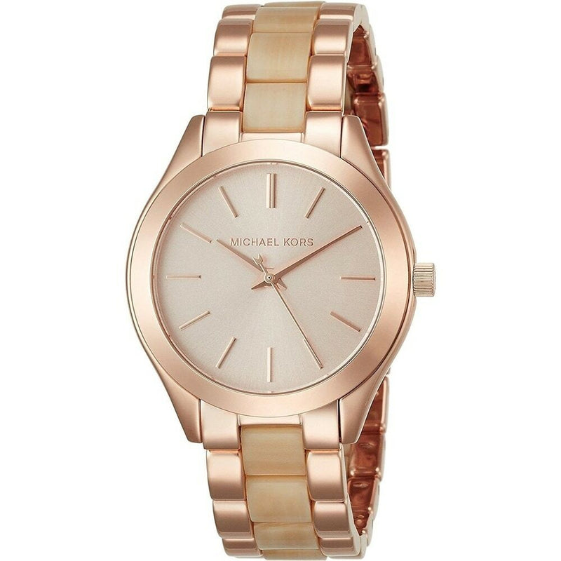 Michael Kors Womens Chronograph Sofie Rose GoldTone Stainless Steel   Blush Acetate Bracelet Watch 39mm  Macys