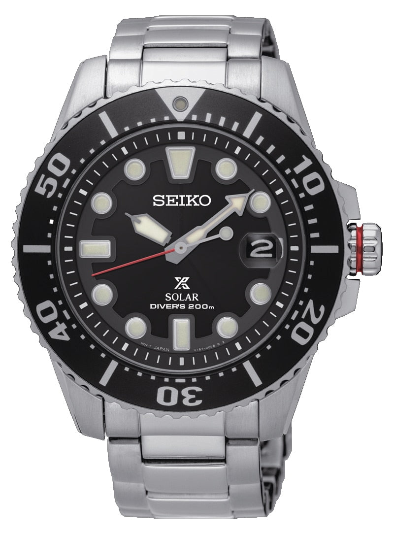 Seiko Prospex Diver 200M Black Dial Watch SNE551P – Watch Direct Australia