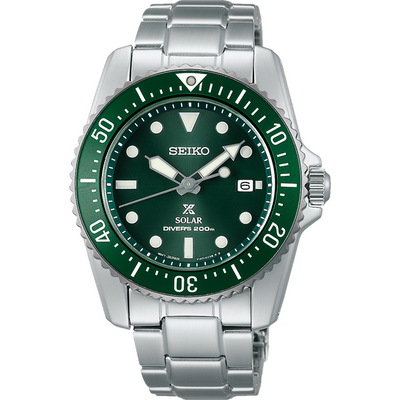 Seiko Prospex Green Solar Diver Men's Watch SNE583P – Watch Direct Australia