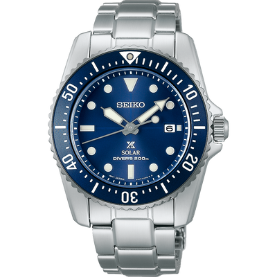 Seiko Prospex Blue Solar Diver Men's Watch SNE585P – Watch Direct Australia