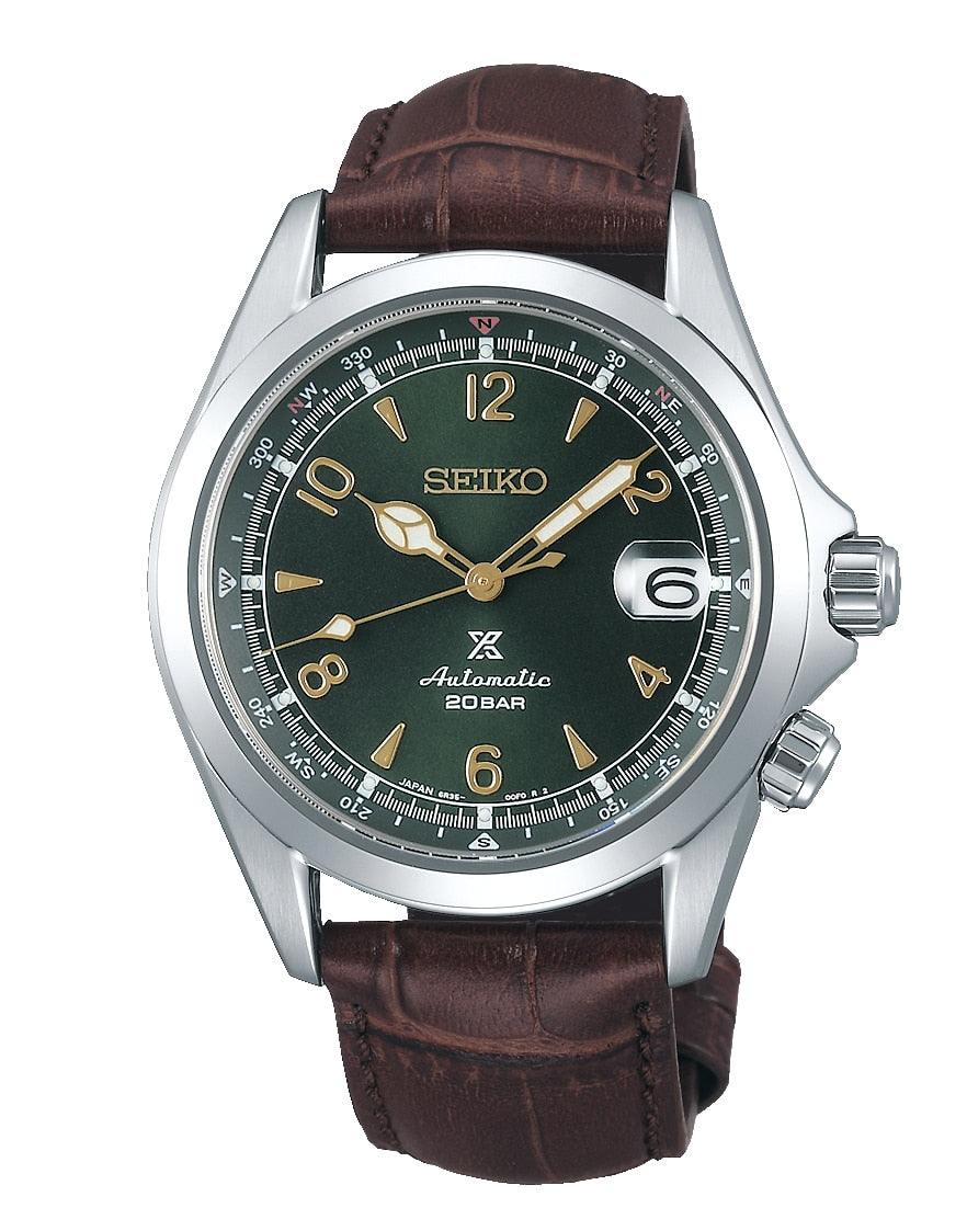 Seiko Prospex Alpinist Green Dial Men's Watch SPB121J – Watch Direct  Australia