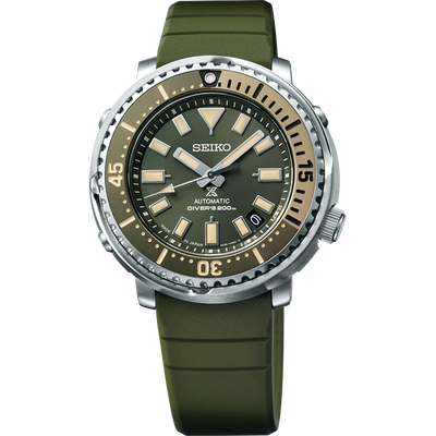 Seiko Prospex Tuna Divers Green Dial Watch SRPF83K – Watch Direct Australia