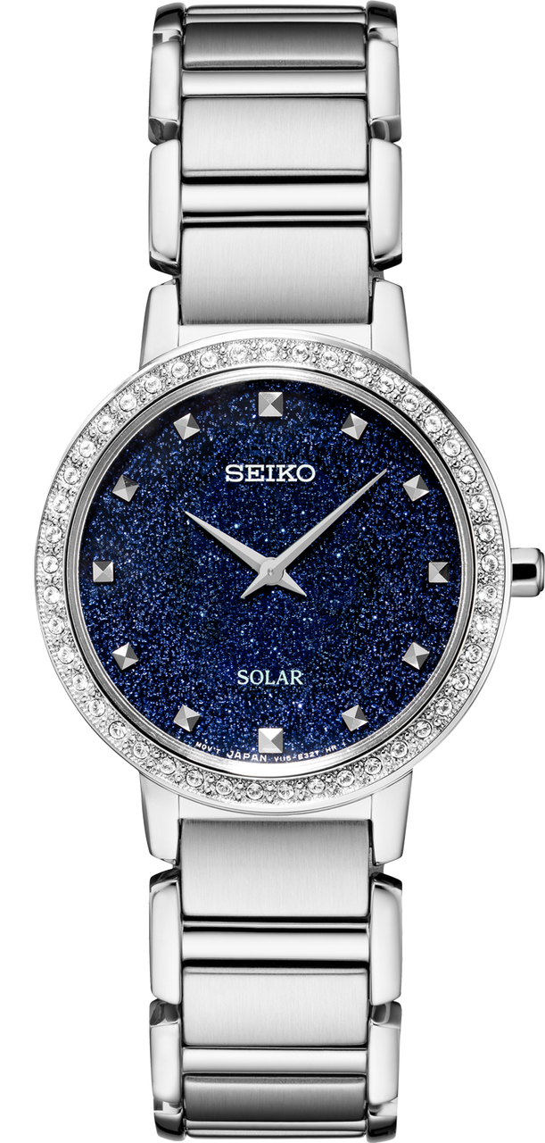 Seiko Crystal Steel Dress Watch SUP433P – Watch Direct Australia