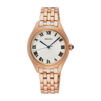 Seiko Ladies Daywear Rose Gold Watch SUR332P – Watch Direct Australia