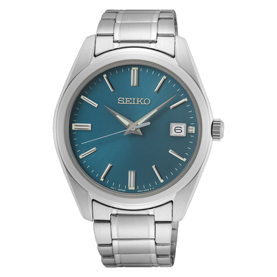 Seiko Stainless Steel Sapphire Quartz Blue Dial Watch SUR525P – Watch  Direct Australia