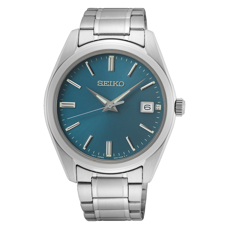 Seiko Stainless Steel Sapphire Quartz Blue Dial Watch SUR525P – Watch  Direct Australia