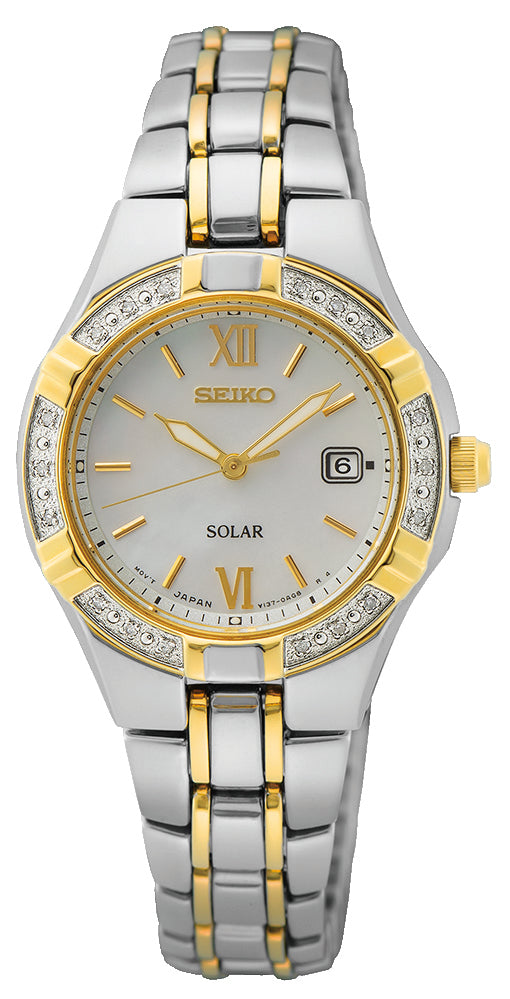 Seiko Ladies Diamond Dress Watch SUT426P – Watch Direct Australia