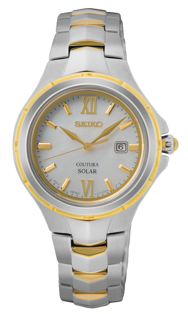 Seiko Ladies Coutura Daywear Two-Tone Stainless Steel Watch SUT430P – Watch  Direct Australia