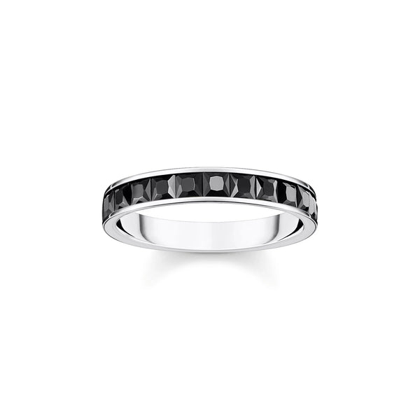 Ring Large Black Stone with Star for women – THOMAS SABO