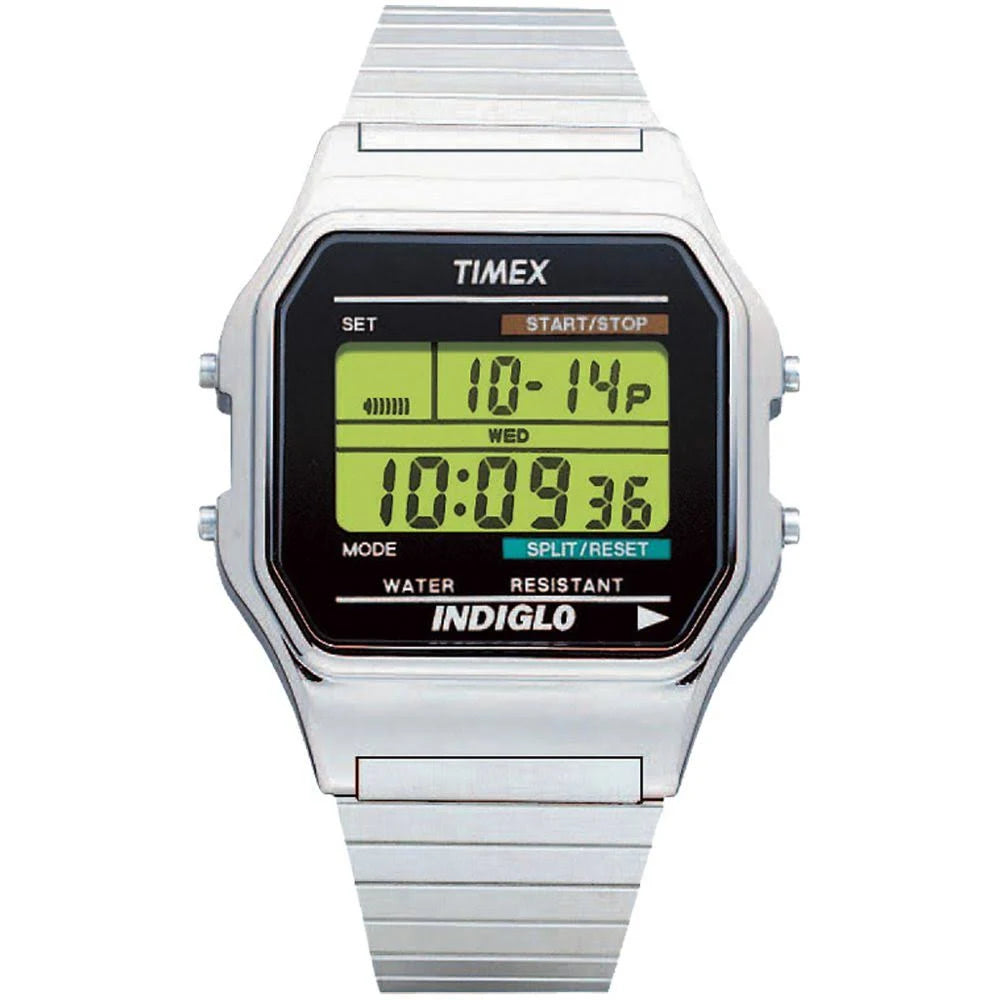 Timex Mens Classic Silver Digital Watch – Watch Direct Australia