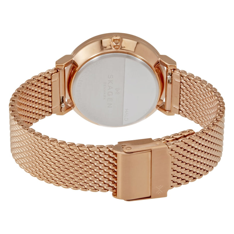 Skagen Hald Rose Gold Tone Ladies Watch – Watch Direct Australia