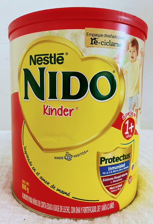 Leche de fórmula en polvo sin TACC Nestlé Nidal 1 sabor neutro en