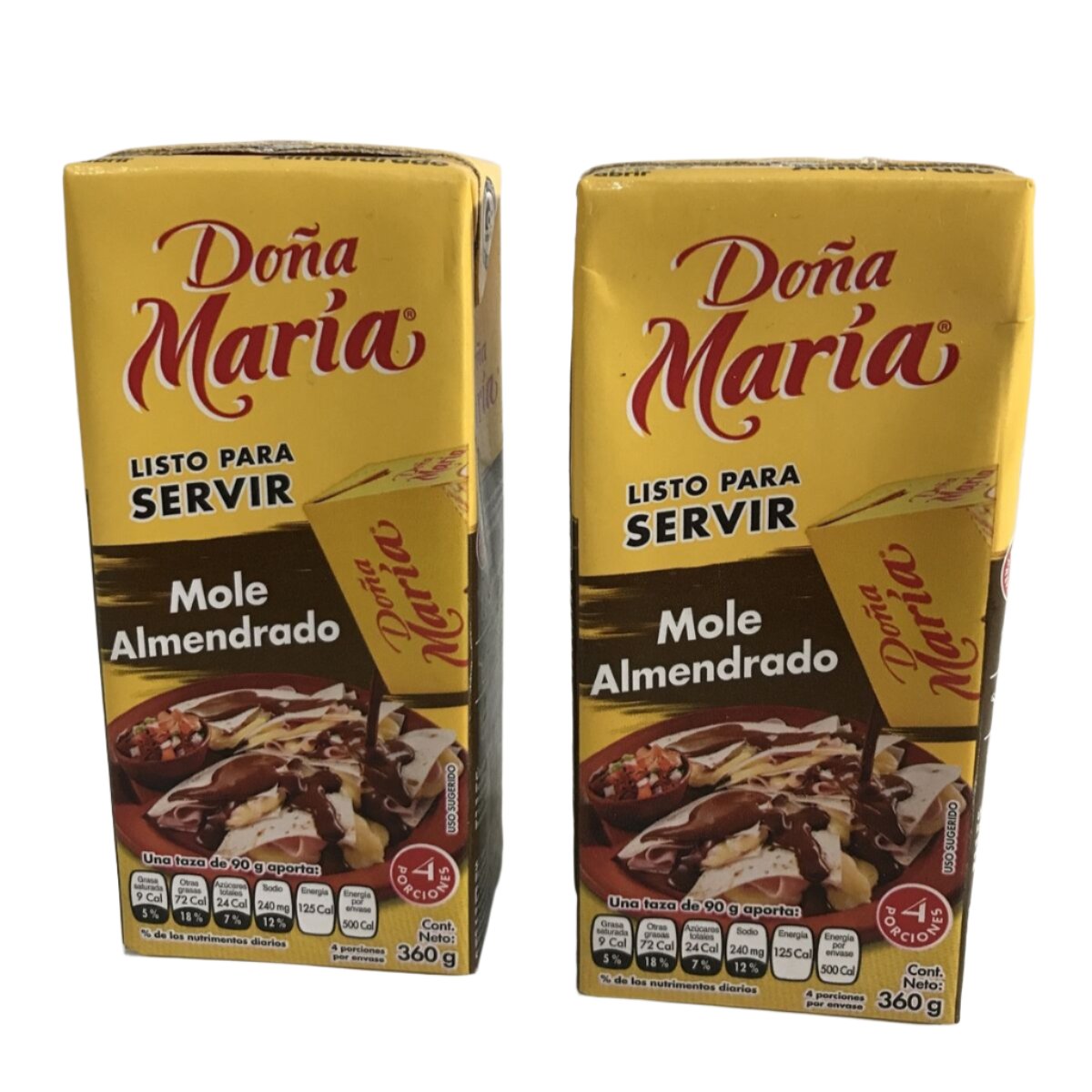 4 Pack Doña Maria Mole Almendrado Mexican Mole Recipe 360g 127oz Comprapromex 5776