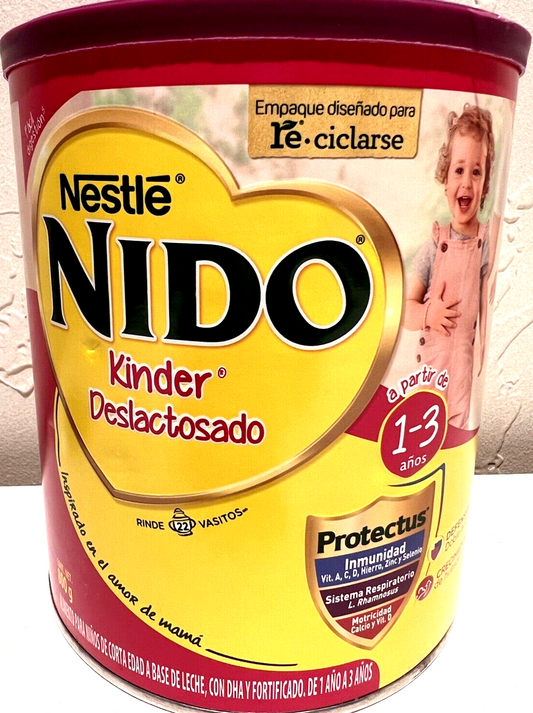 Leche Nido Semidescremada Sin Lactosa 1.35 kg