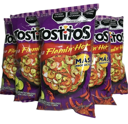 Tostitos Xtra Flamin' Hot, 62g Mexican Chips