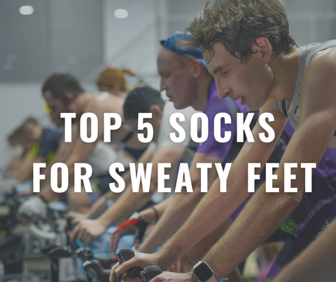 The best socks for helping to stopping sweaty feet are merino blend socks