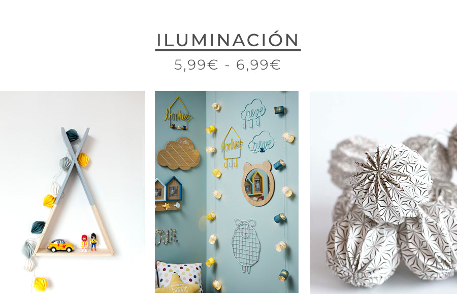 Guirnaldas de luz comprar online decoración infantil