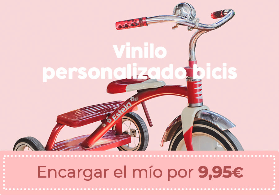 Vinilo personalizado bicis