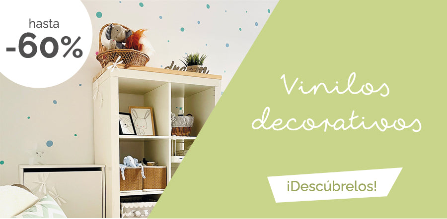 Hasta -60% de descuento en Vinilos decorativos