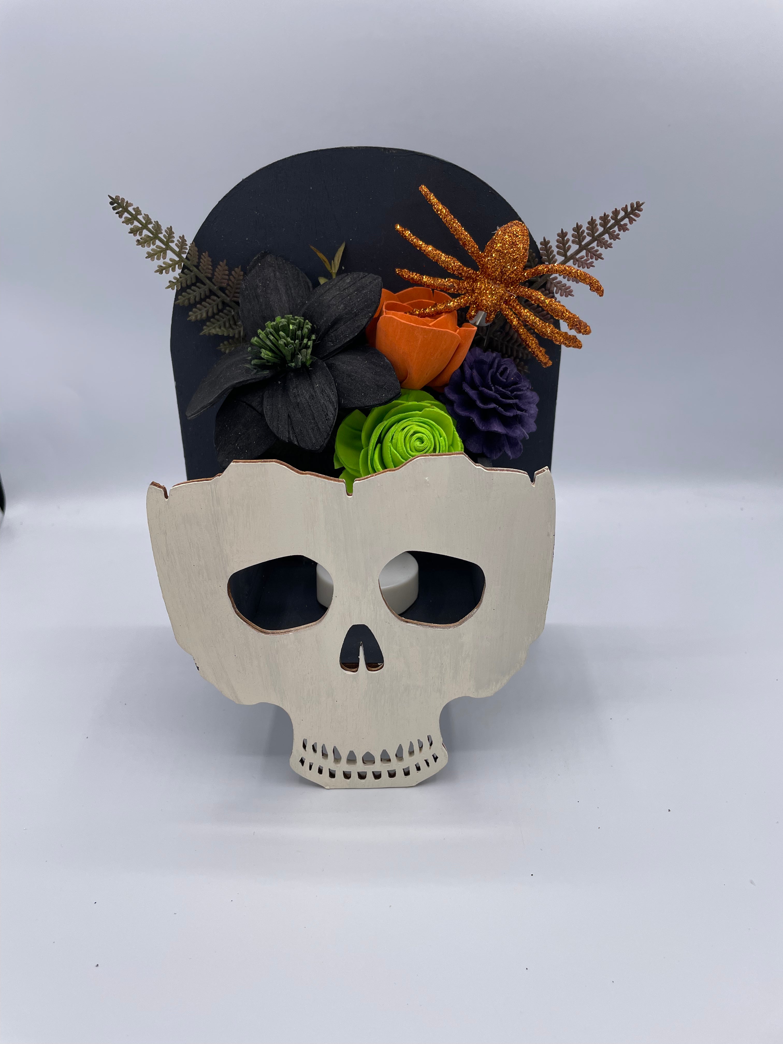Skull Sconce